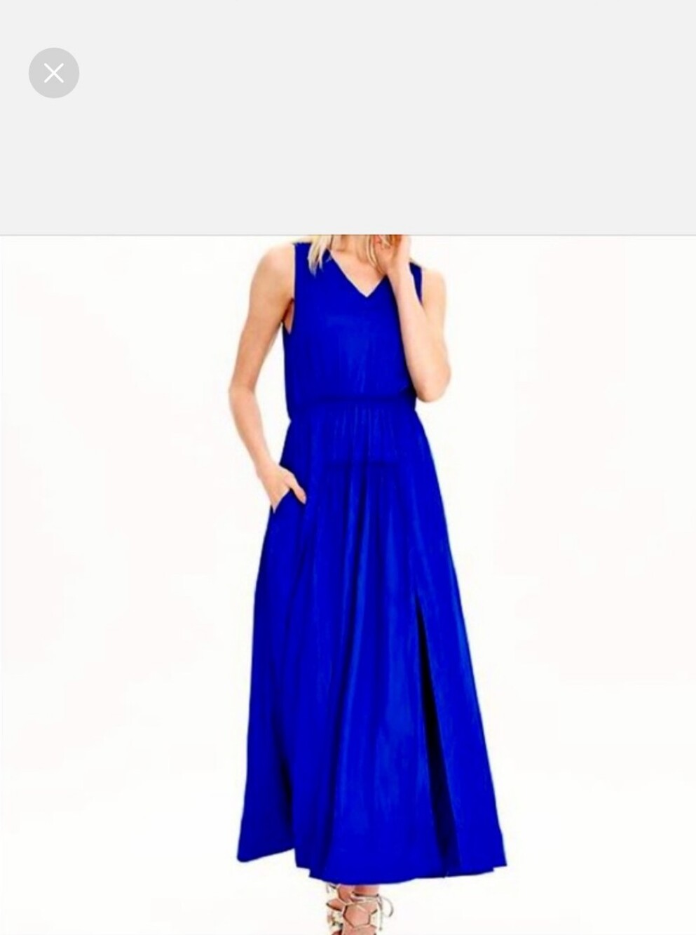 Banana Republic Goddess Maxi Dress